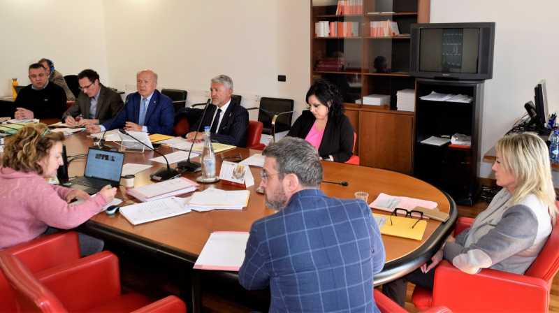 Riunione della Seconda commissione con assessore Melasecche