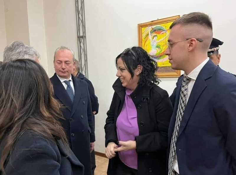 il consigliere regionale Puletti e il sottosegretario Ostellari