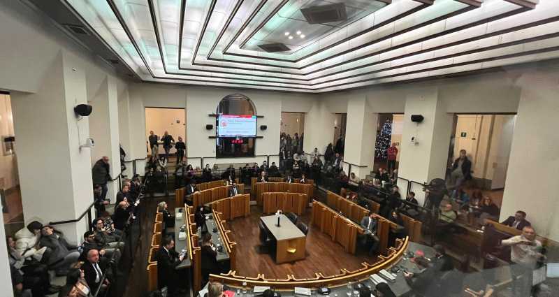 Aula Palazzo Cesaroni  Insediamento 12° legislatura