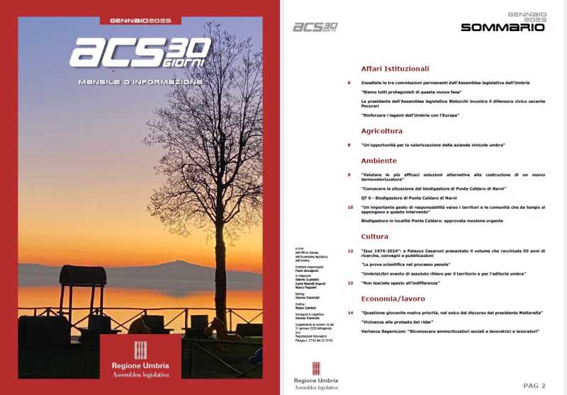 Copertina mensile gennaio 2025