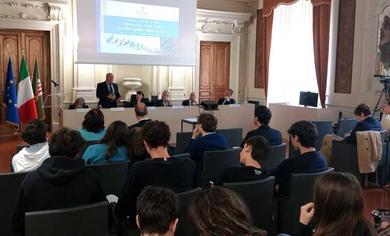 “L'Europa per noi, noi per l'Europa. L'Assemblea legislativa incontra gli studenti”