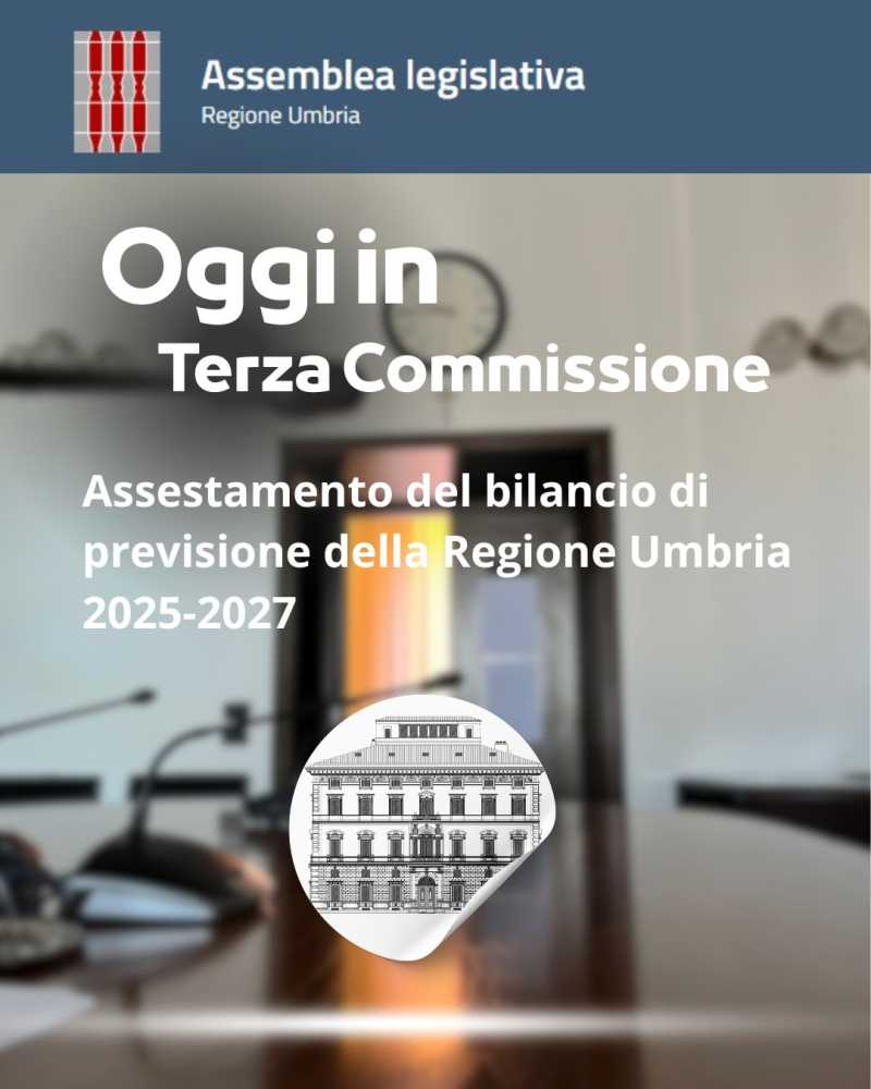 Terza commissione Assestamento