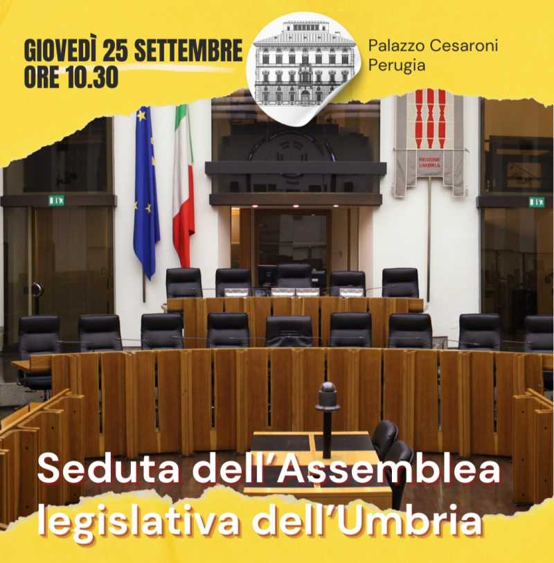 seduta Assemblea legislativa