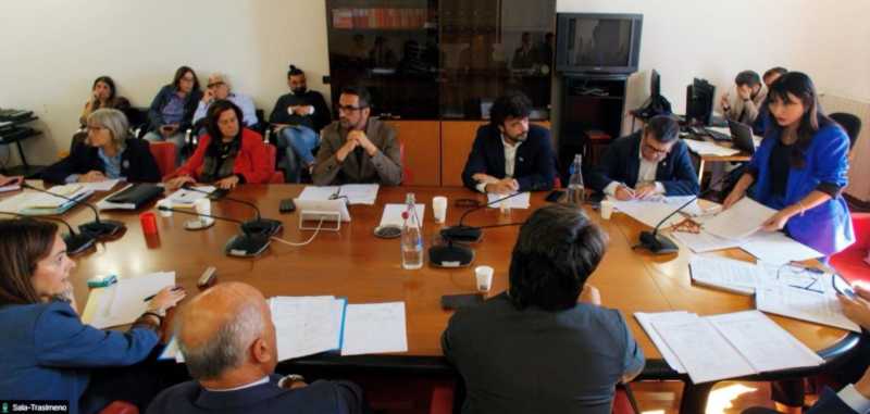 terza commissione con Proietti