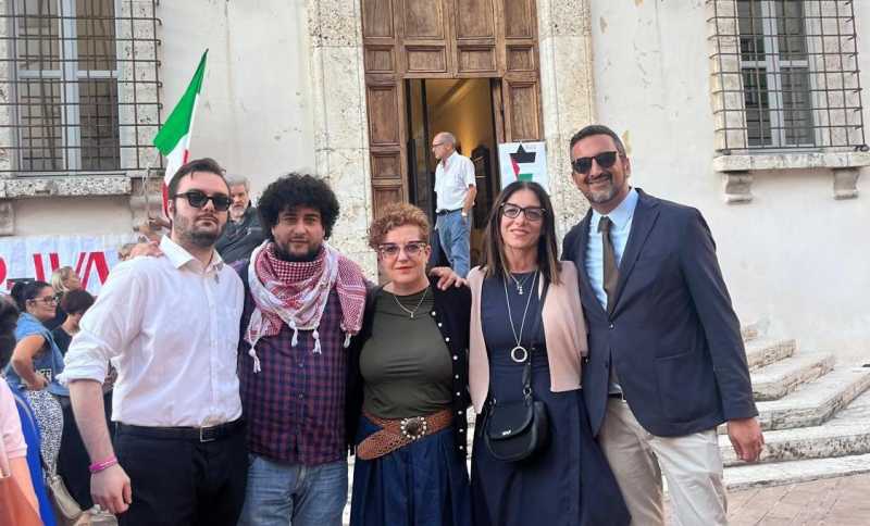 Ospedale di Spoleto Esponenti M5S