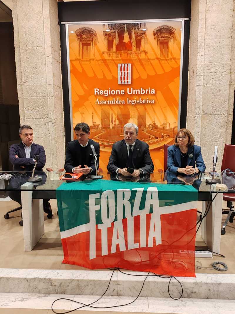 conferenza stampa Forza Italia