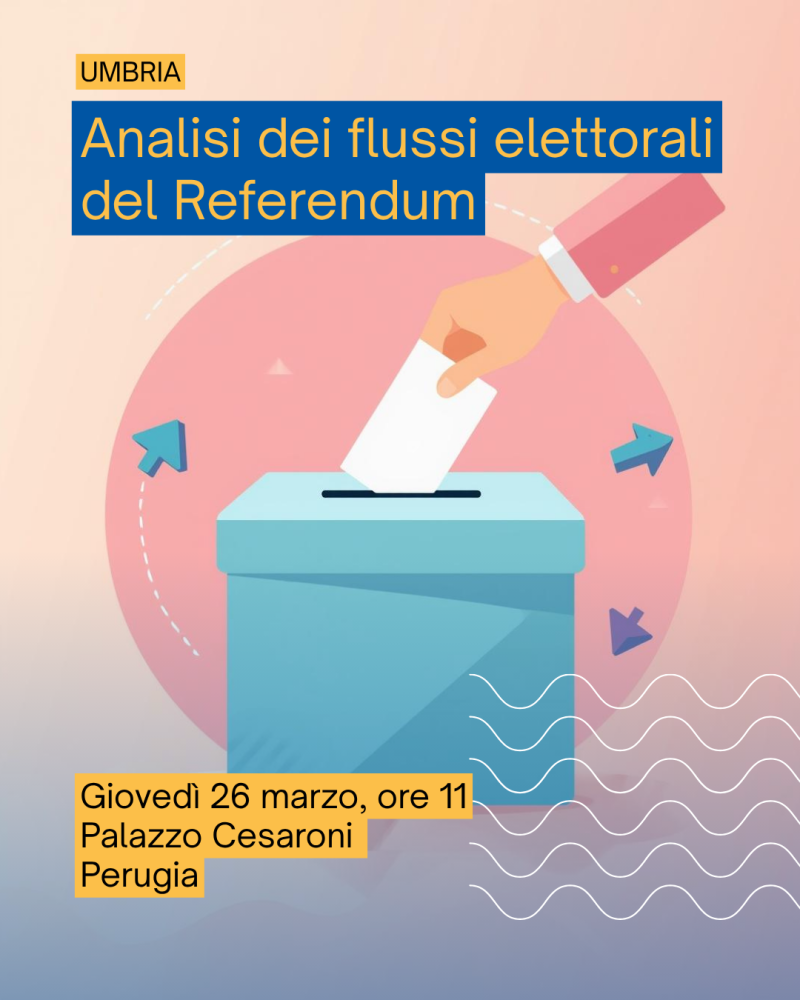 Analisi dei flussi elettorali del referendum sulla giustizia in Umbria