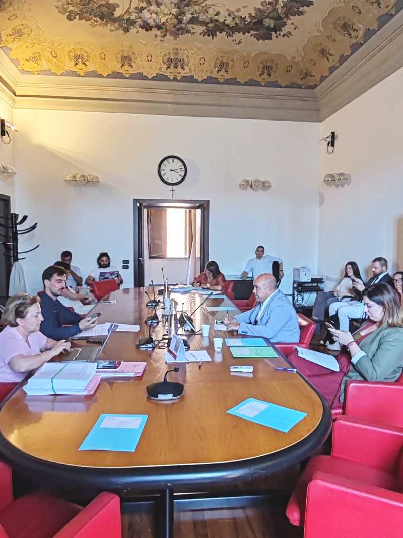 prima commissione Bori assestamento bilancio