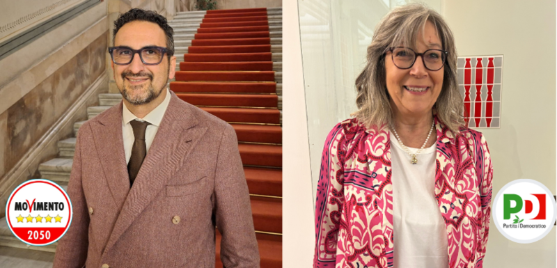 Luca Simonetti (M5S) - Maria Grazia Proietti (Pd)