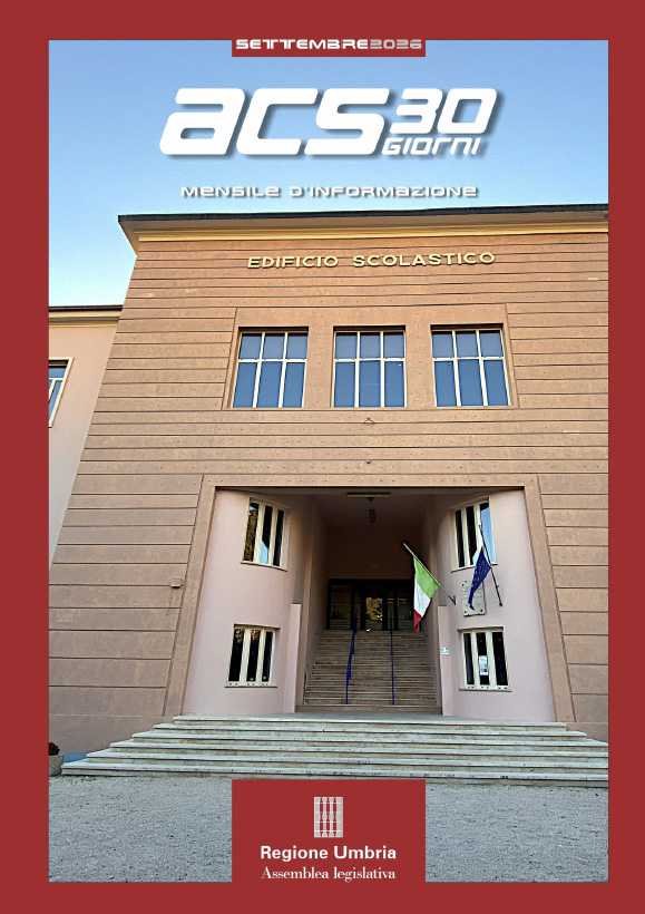“Acs 30 giorni”, Settembre 2026 | Assemblea legislativa