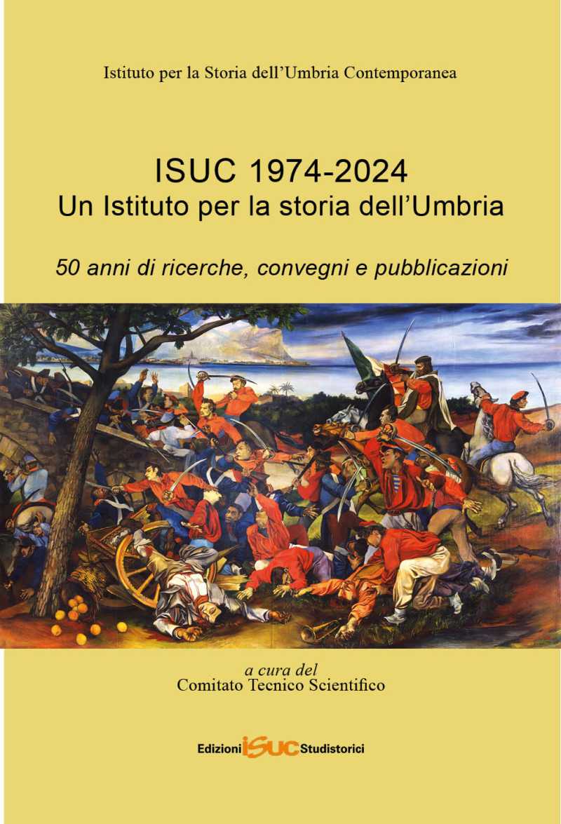 copertina volume ISUC 1974-2024. Un istituto per la storia dell’Umbria