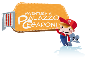 logo progetto avventura a palazzo cesaroni