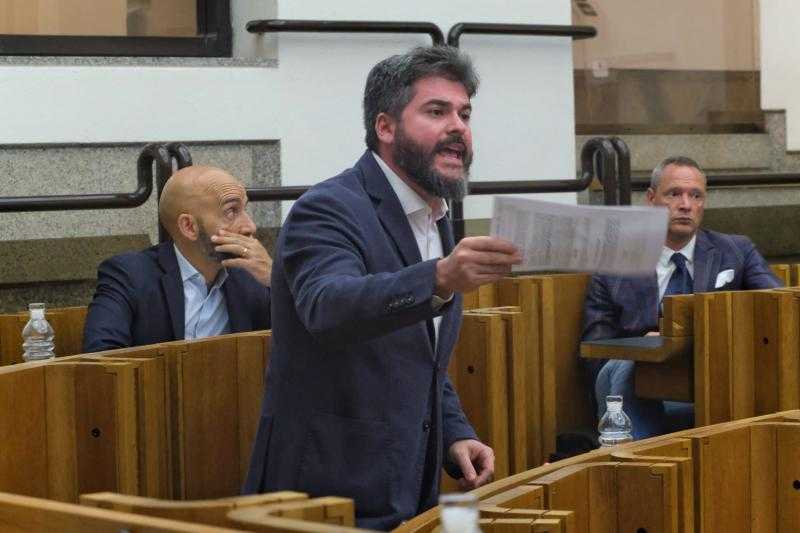 Il consigliere De Luca in Aula