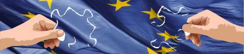 banner bandiera europa