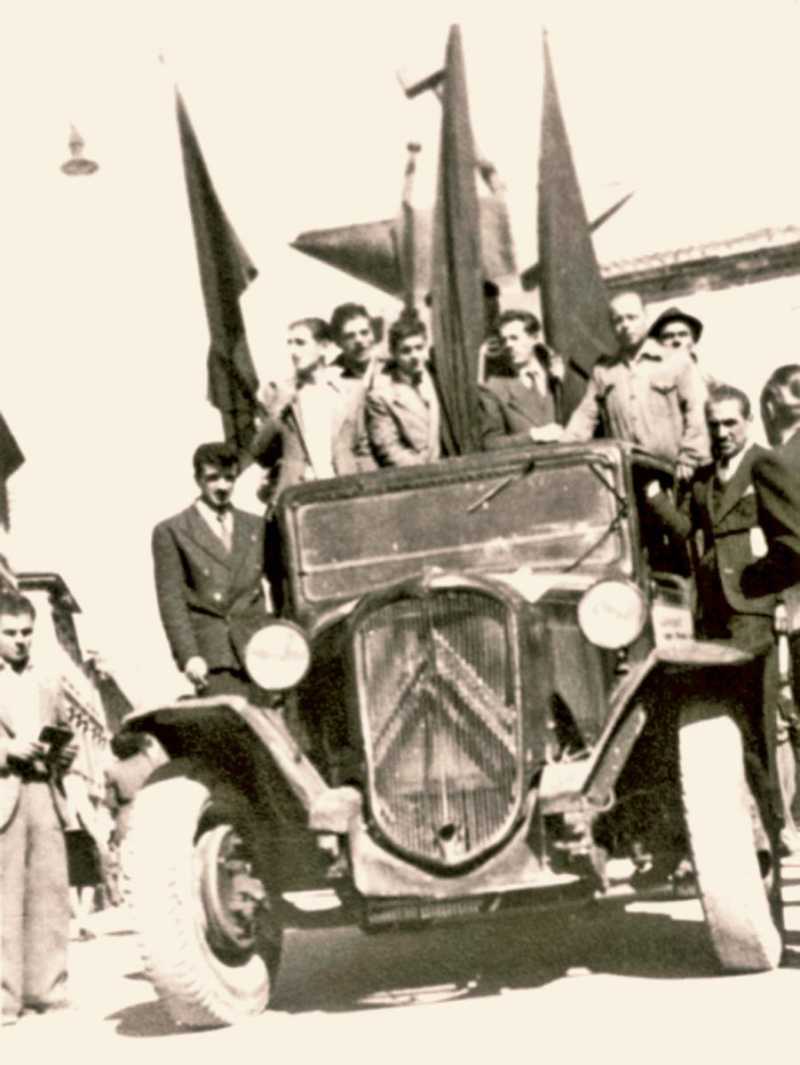 Gli antifascisti festeggiano la Liberazione