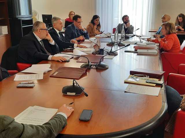 seconda commissione, distretto cemento gubbio, audizione