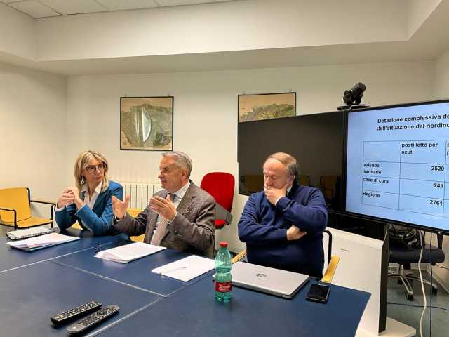 I consiglieri regionali Meloni e Paparelli PD