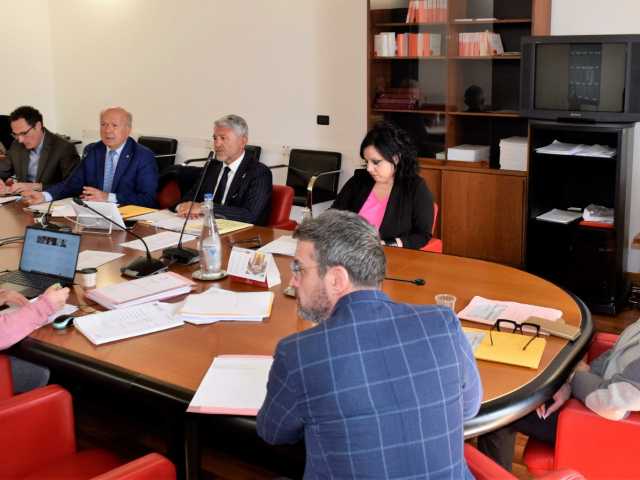 Riunione della Seconda commissione con assessore Melasecche