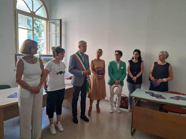 Manuela Puletti a Deruta per inaugurazione Spazio Donna