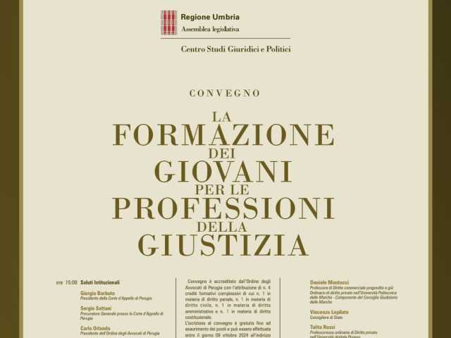 Convegno professioni giustizia