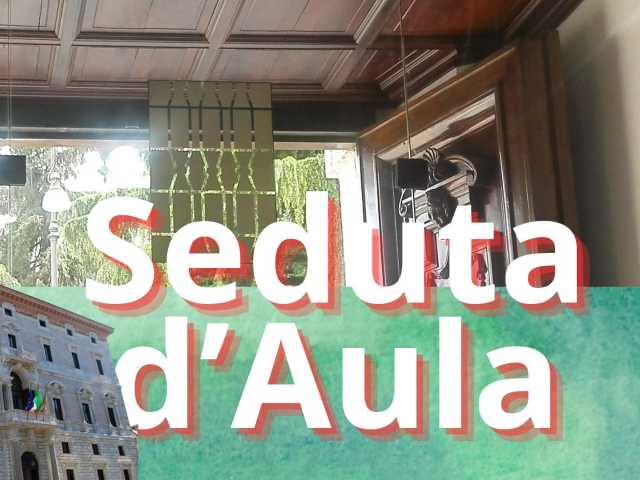 Seduta d'Aula Assemblea legislativa