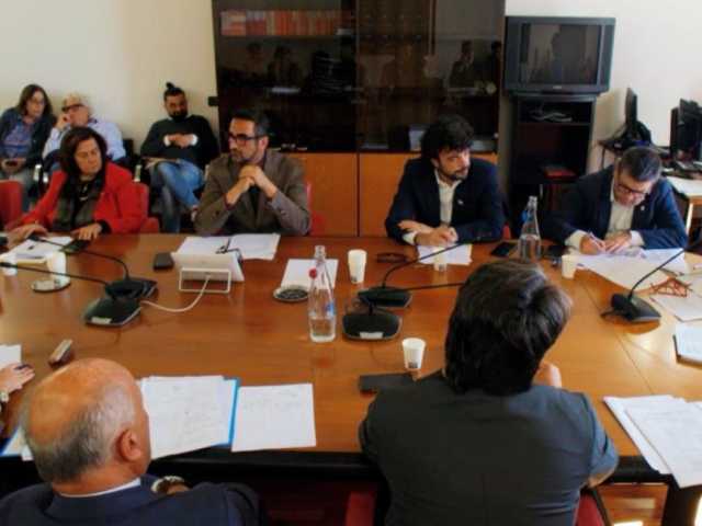 terza commissione con Proietti