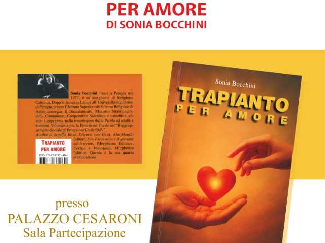 Presentazione libro Trapianto