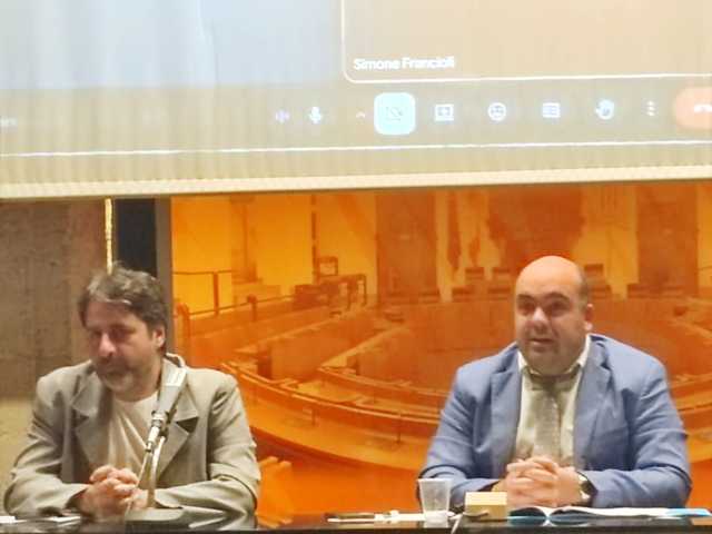 conferenza stampa Filipponi-Barcaioli