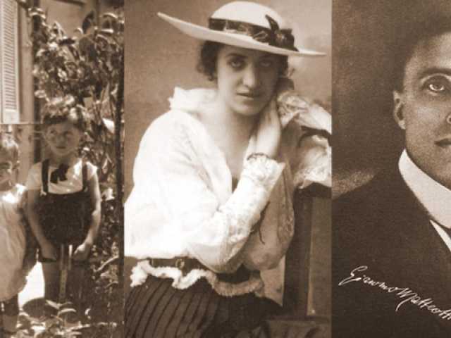 La famiglia Matteotti - I figli Giancarlo Isabella e Matteo la moglie Velia Titta e Giacomo