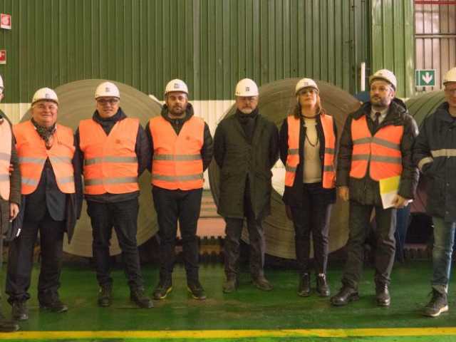 Sopralluogo Seconda commissione Ast Terni