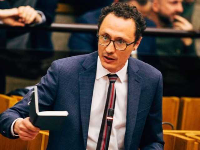 il consigliere Bettarelli in Aula