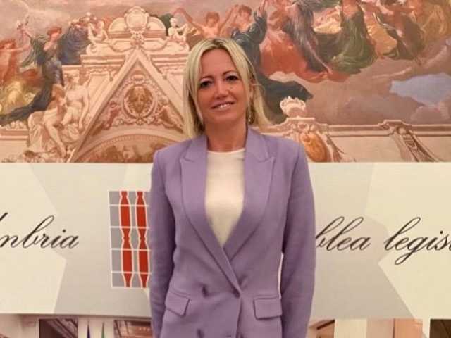 La consigliera regionale Paola Fioroni - Lega