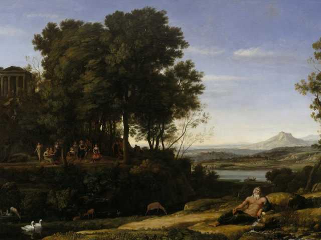 Landscape with Apollo and the Muses