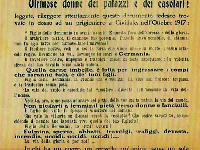 Manifesto di propaganda antitedesco