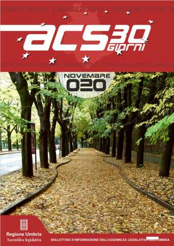 Copertina novembre 2020