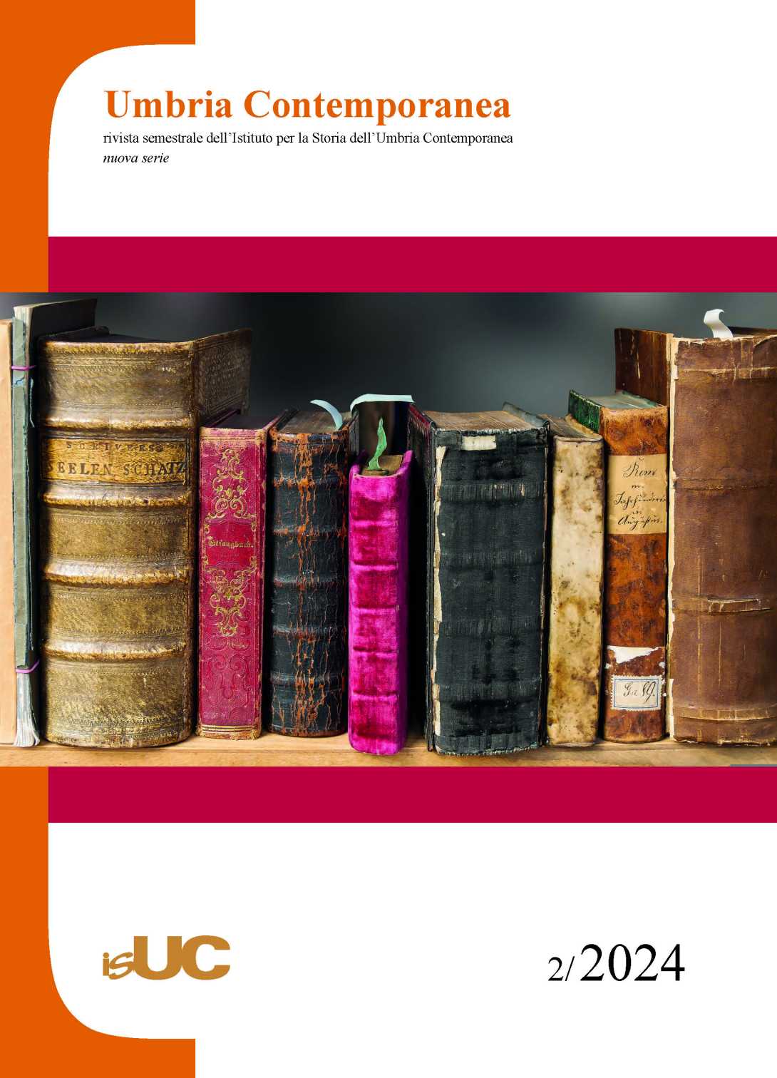 copertina della rivista “Umbria Contemporanea” numero 2 del 2024